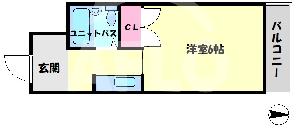 キングコーポ堂山の間取り|キングコーポ堂山　間取り