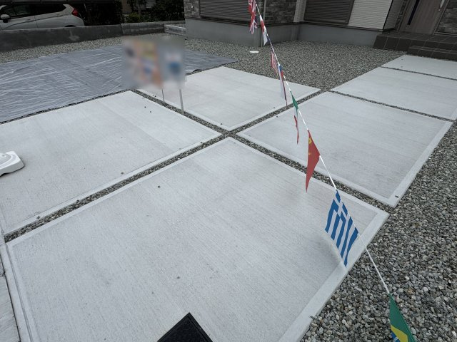 神戸市西区秋葉台２丁目新築戸建の駐車場