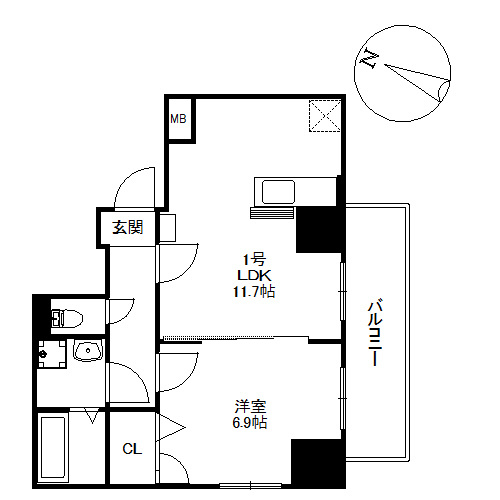 【間取り】 | グレンパークⅡ番館　★プライスホームなら仲介手数料が割引価格です！★