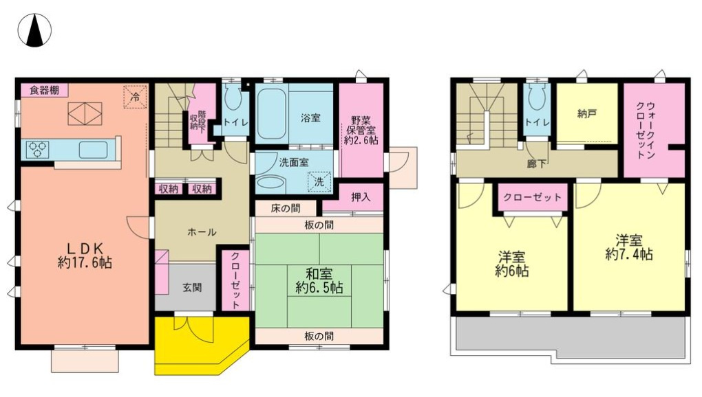 千葉市若葉区若松台3丁目の間取り