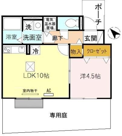 メゾン西中島の間取り