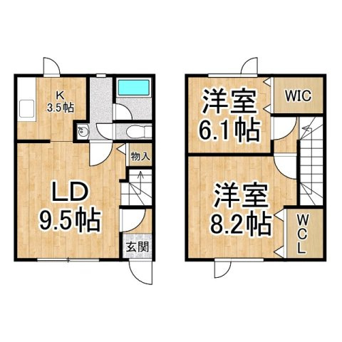 レジデンスセルシオの間取り