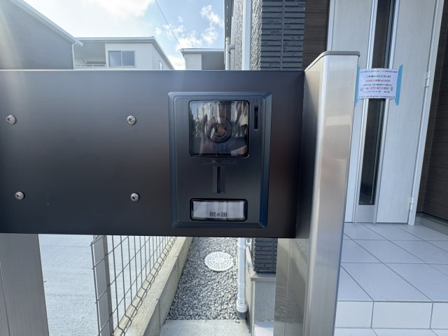 豊見城市豊見城（全4棟）ラスト1号棟の設備|1号棟　TVモニター付きインターフォン♪