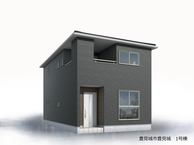 豊見城市豊見城（全4棟）ラスト1号棟の外観パース|1号棟　外観パースです