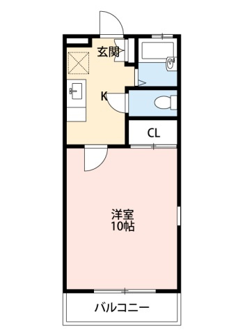 サンシティデンマークⅡ　　刈谷市近郊の賃貸ならクラスホーム刈谷の間取り