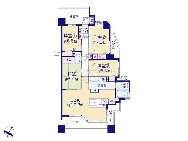 【間取り】の画像