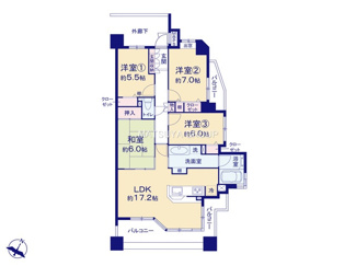 【間取り】 | ライオンズガーデン新安城