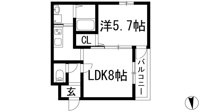 【間取り】 | フジパレス西宮甲東園2番館