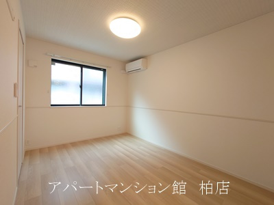 ジェルメ柏D棟の寝室