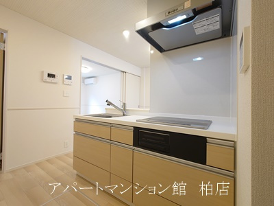 ジェルメ柏D棟のキッチン