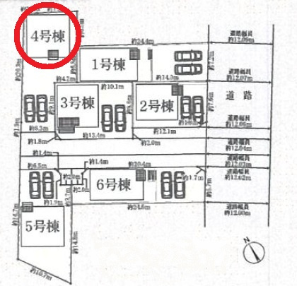 西尾市一色町松木島第9　新築分譲住宅　全6棟　4号棟のその他