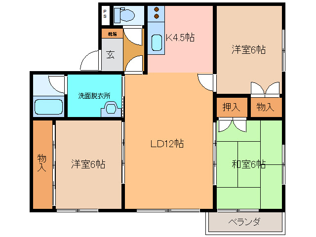 エスペラントⅠの間取り