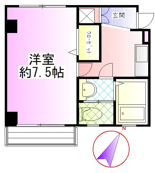 相模原市緑区西橋本１丁目の賃貸マンション