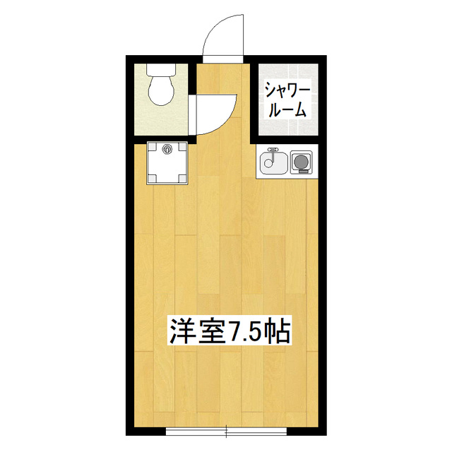 クレセール田端の間取り|★ワンルーム☆間取りです☆