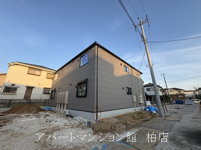 ジェルメ柏D棟の外観