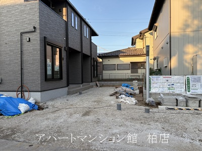 ジェルメ柏D棟のエントランス