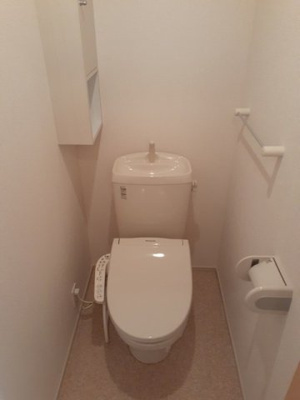 【トイレ】 | メゾンミルフィーユ　Ａ | シンプルで使いやすいトイレです