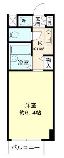北辰ヒルズ早稲田の間取り|間取りです。