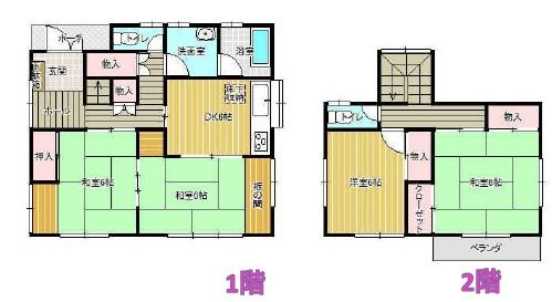 千葉市若葉区北大宮台の間取り