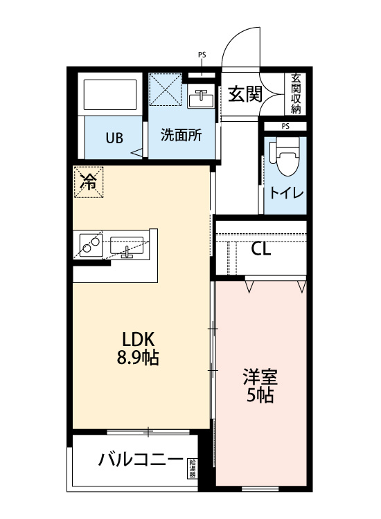 robot home 高宮の間取り