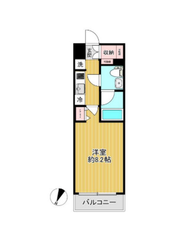 ＳＨＯＫＥＮ　Ｒｅｓｉｄｅｎｃｅ川崎生田の間取り