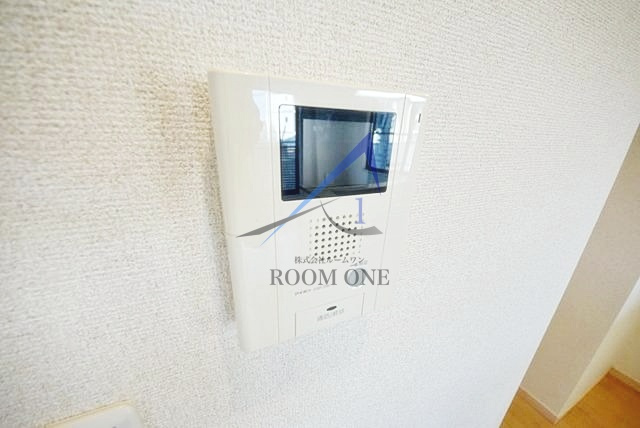パルコート芦花Ⅱのセキュリティ|モニター付きインターホンです。