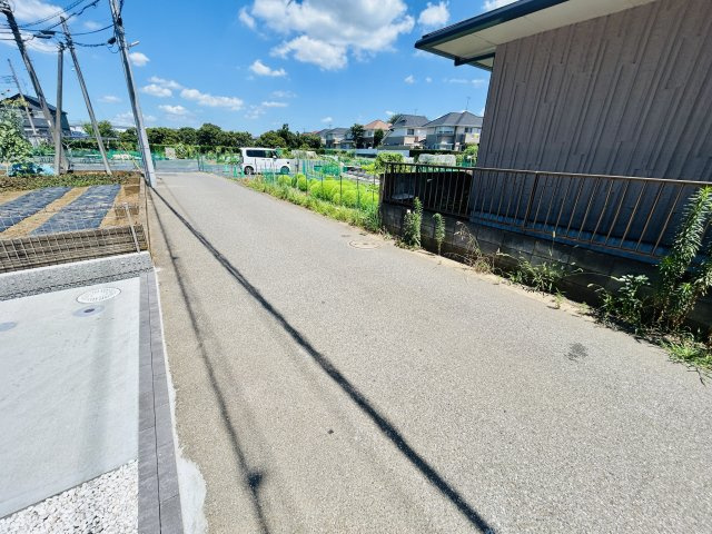 八千代市大和田新田の前面道路含む現地写真
