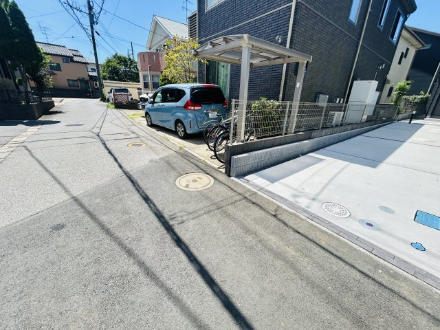 八千代市大和田新田の前面道路含む現地写真