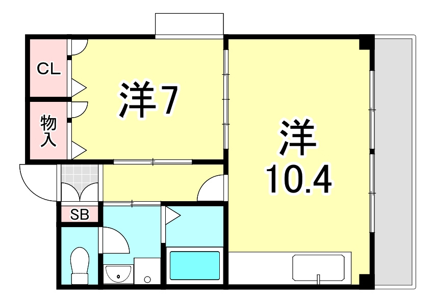ロイヤルグリーンの間取り