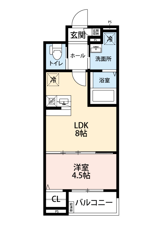 robot home 高宮の間取り