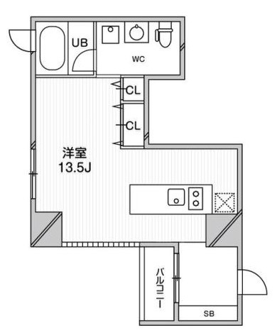 【間取り】 | ルクレ堺筋本町レジデンス
