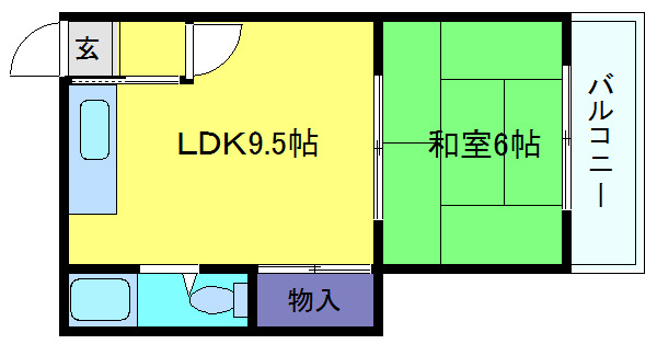 レジデンス城の下の間取り