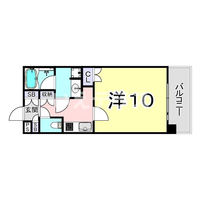 トア山手フラッツの間取り