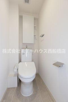 パークアクシス市川のトイレ