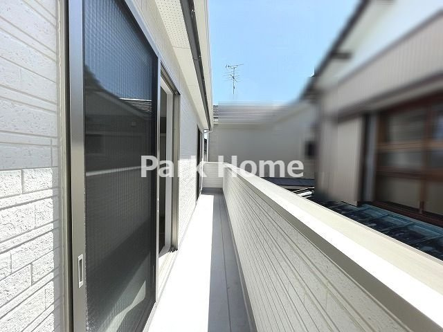 高知市愛宕町3丁目　中古戸建てのバルコニー|＊2023年築時の写真です。
