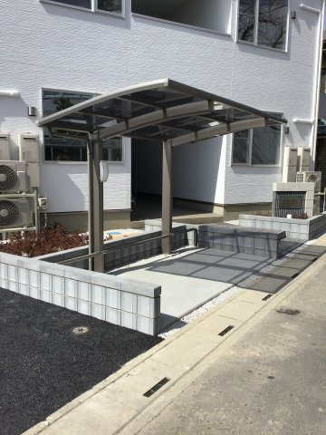 アリッサムの駐輪場