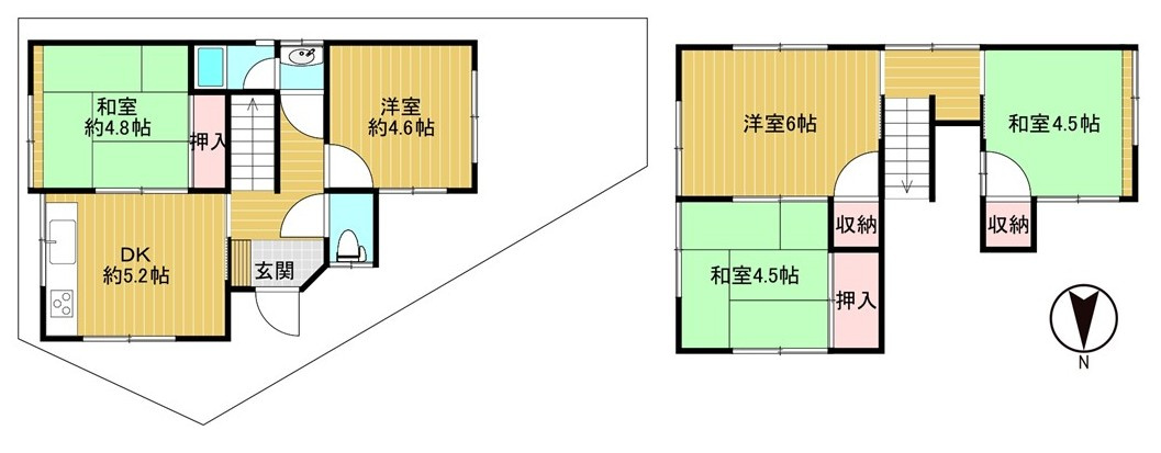 高槻市津之江北町　中古戸建