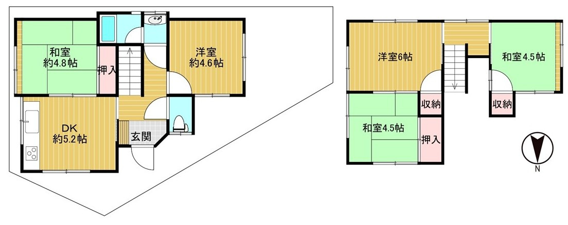 高槻市津之江北町　中古戸建