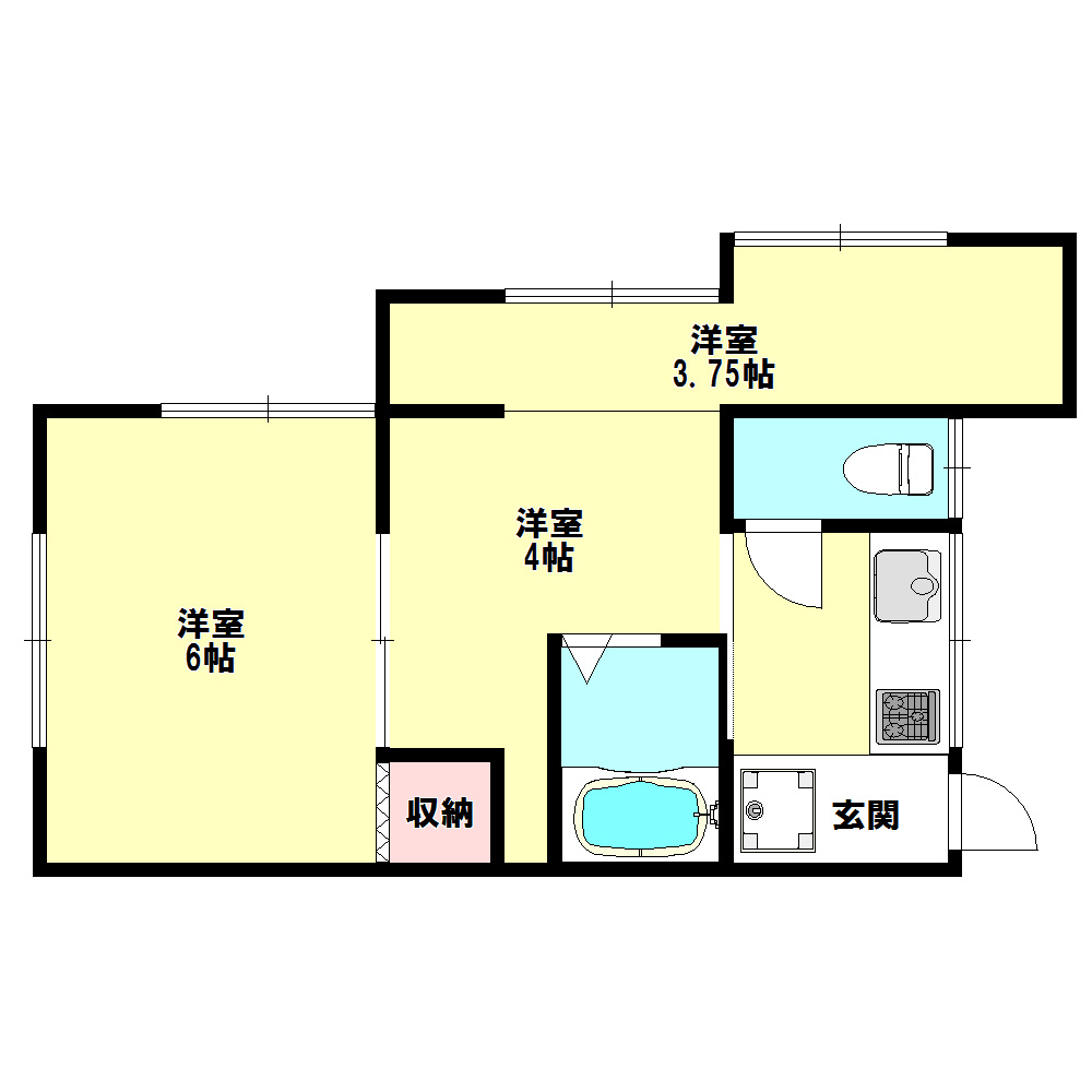 村井文化の間取り