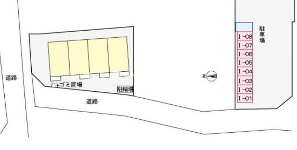 リブェールＳＨＩＮＯ１※初期費用分割あと払いサービス利用可能物件の区画図