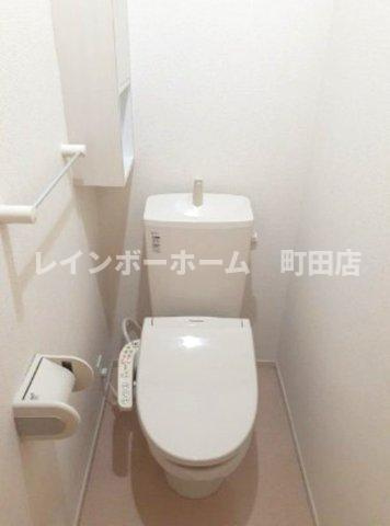 リブェールＳＨＩＮＯ１※初期費用分割あと払いサービス利用可能物件のトイレ