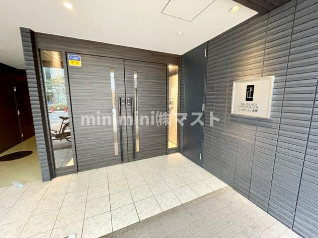 レジデンス心斎橋のエントランス