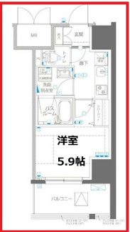【間取り】 | アルファレジデンシア南千住