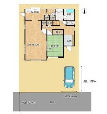 四街道市めいわ4丁目の区画図