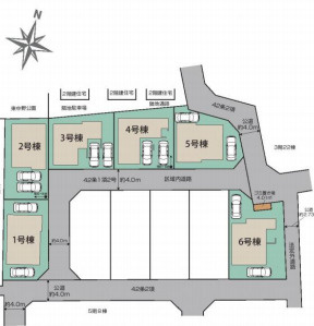 さいたま市見沼区南中野　ガーデンパーク　4期　新築一戸建て　ブルーミングガーデン　02　の区画図|2号棟