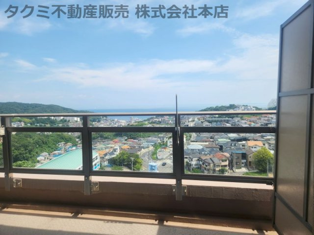 サンメゾンジェームス山の浴室|浴室からの眺望です