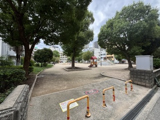 グランドシーズ心斎橋Ⅱの周辺|公園まで徒歩17分