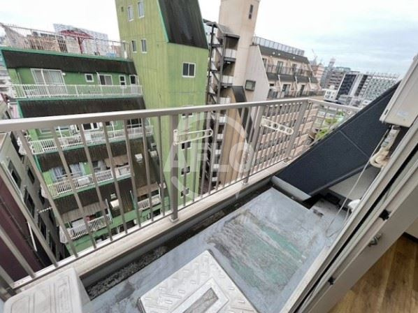 レフィナード恵美須のバルコニー|レフィナード恵美須　バルコニー
