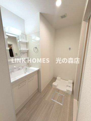 菊池郡菊陽町大字津久礼の賃貸マンションの洗面所