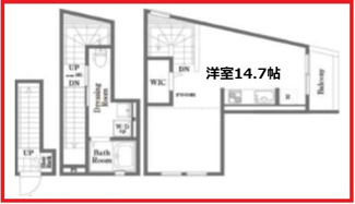 【間取り】 | オーセンティックハウス東日暮里